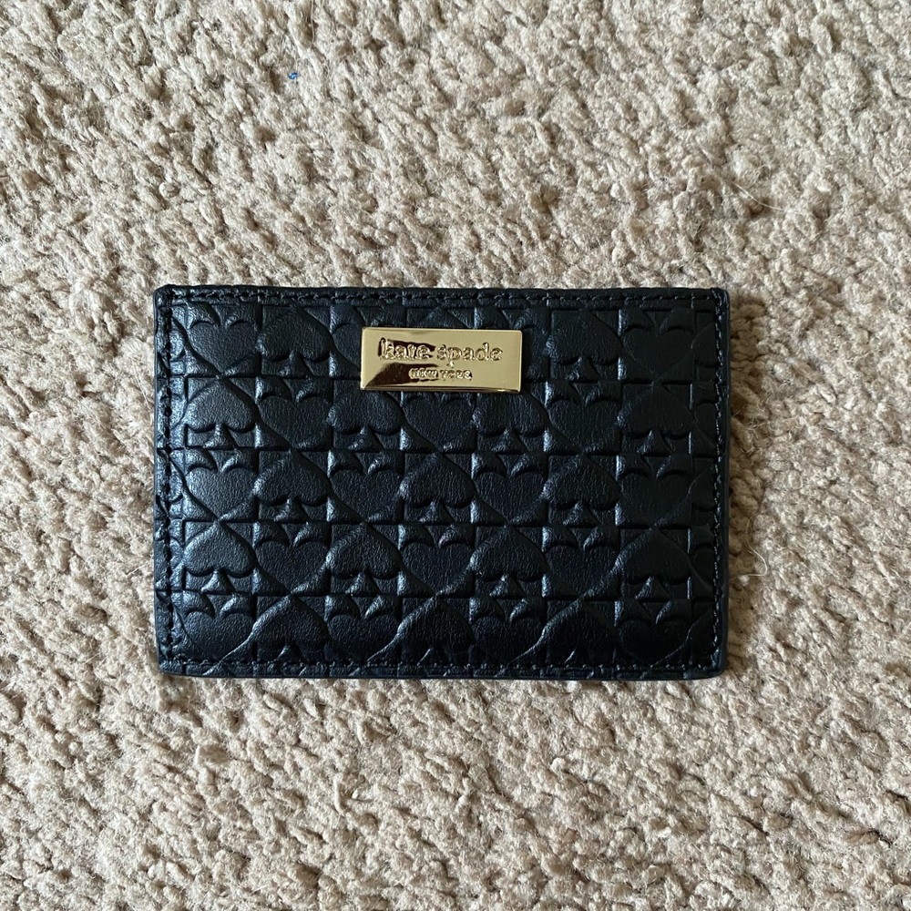 Kate Spade Card Holder Black
